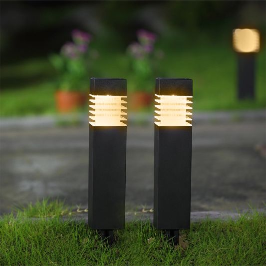 Solar priklamp Condor met warm wit licht set van 2