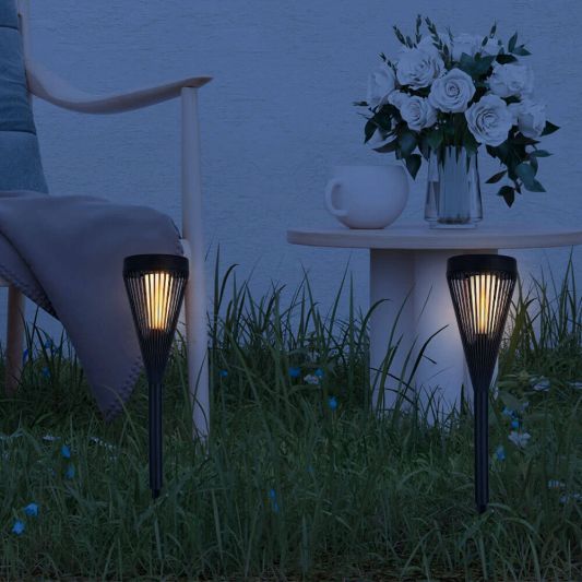 Solar priklamp Elena met warm wit licht - Set van 4 stuks