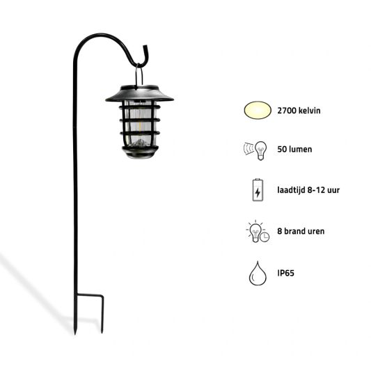Solar priklamp en tafellamp Sting