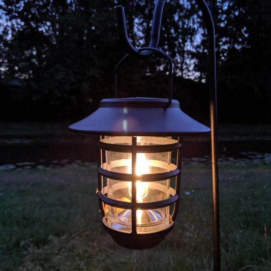 Solar priklamp en tafellamp Sting