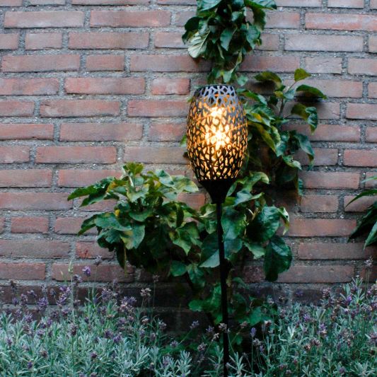 Solar priklamp Fairy Anthracite met schemersensor