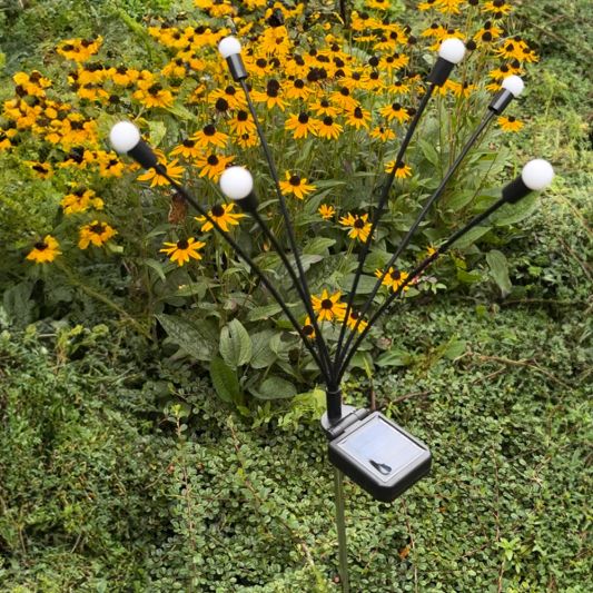 Solar priklamp Miami met warm wit licht - Set van 2