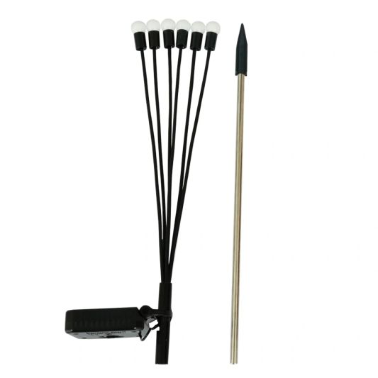 Solar priklamp Miami met warm wit licht - Set van 6