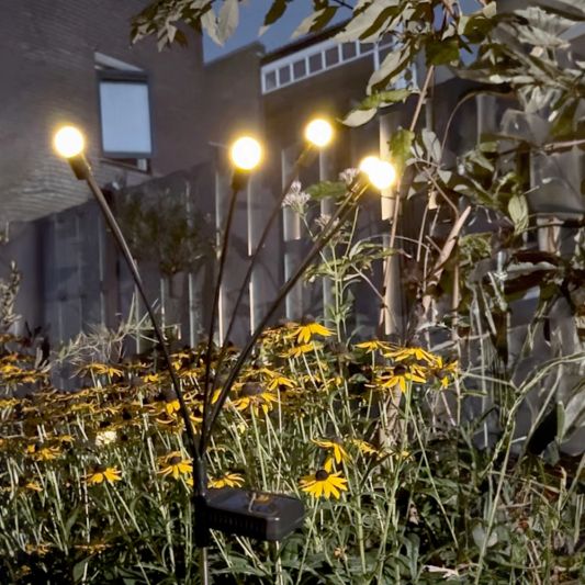 Solar priklamp Miami met warm wit licht - Set van 6