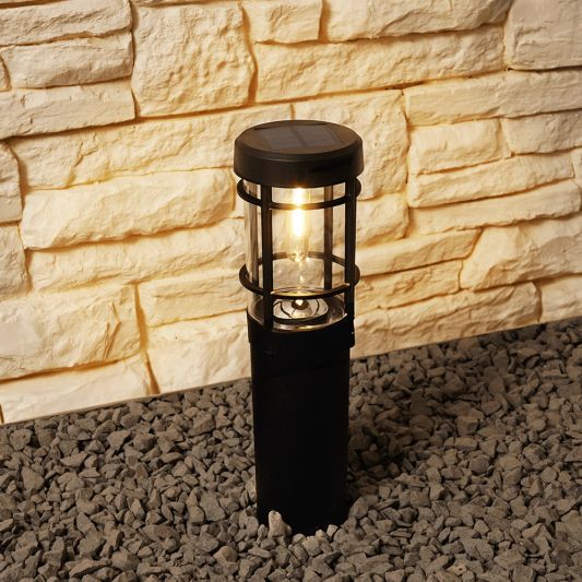 Solar priklamp Saturn met warm wit licht