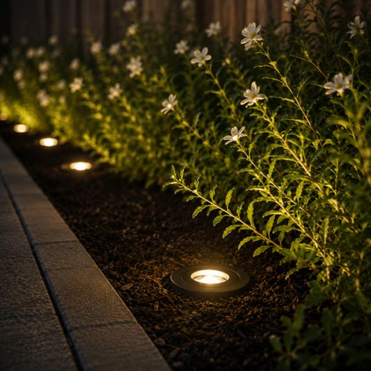 Solar priklampjes set Tulip - 10 lampjes aan 1 snoer - Warm wit