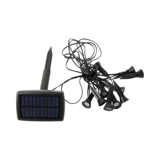 Solar priklampjes set Tulip - 10 lampjes aan 1 snoer - Warm wit