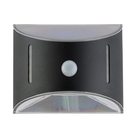 Solar RVS buitenlamp Glare met bewegingssensor - Moderne wandlamp op zonne-energie