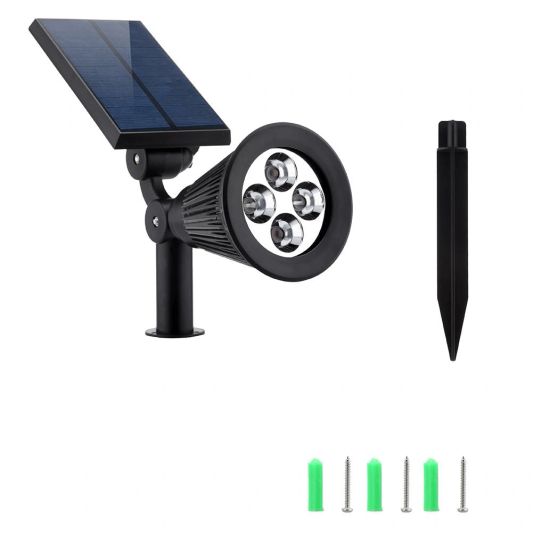 Solar spot Highlight RGB multicolor voor wandmontage of grondspies