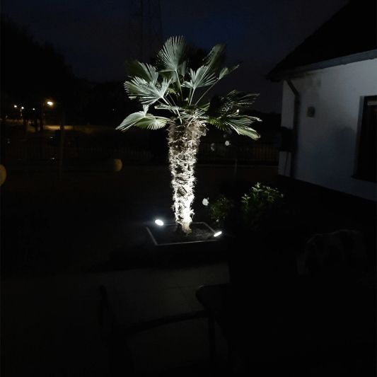 Solar spot Sunny Dual White tuinspot met grondspies - 4 stuks