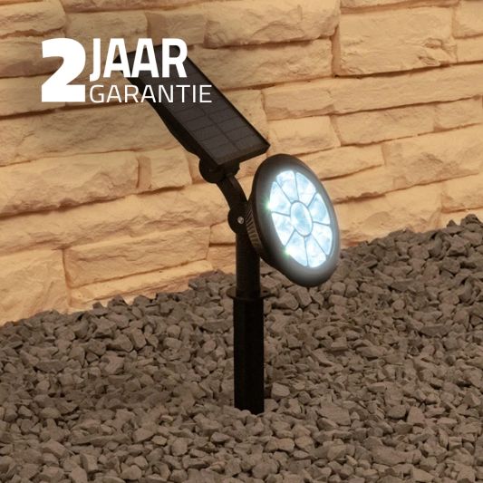 Solar spot Sunny Dual White tuinspot met grondspies - 4 stuks