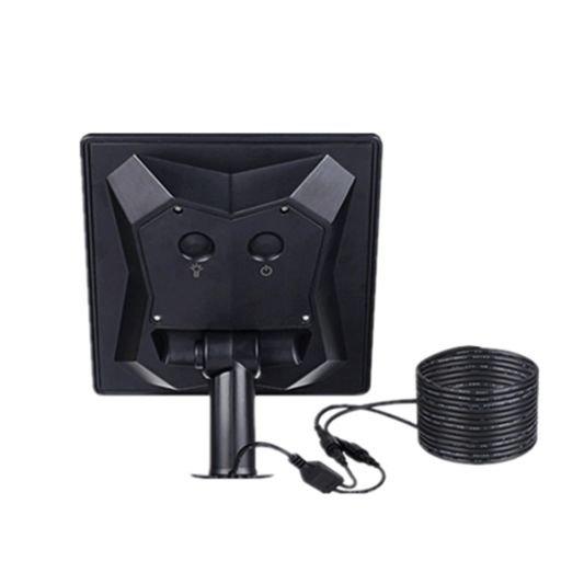 Solar spot Twins met twee spots en los solarpaneel