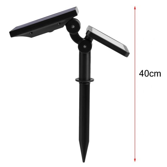 Solar spot Underground voor wandmontage of grondspies - Tuinspot op zonne energie