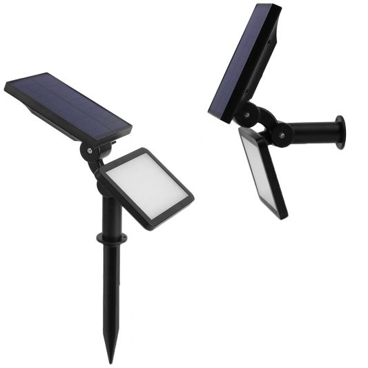 Solar spot Underground voor wandmontage of grondspies - Tuinspot op zonne energie