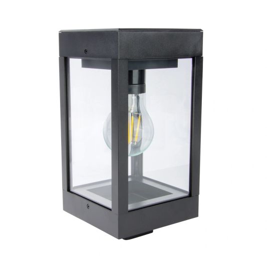 Solar staande lamp Cube op zonne-energie - Warm wit filament