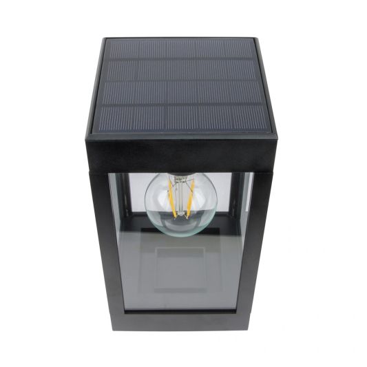 Solar staande lamp Cube op zonne-energie - Warm wit filament