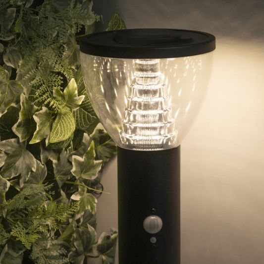 Solar staande lamp Spiez met bewegingssensor