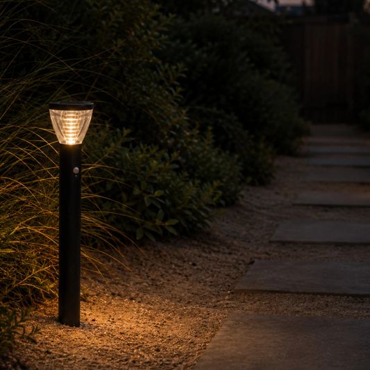 Solar staande lamp Spiez met bewegingssensor