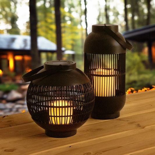 Solar tafel- en hanglamp combiset Matisse en Monet