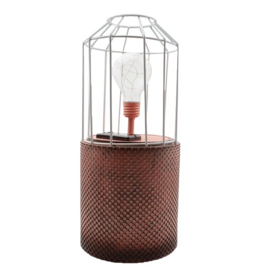 Solar tafellamp Circus op zonne energie met filament led lamp