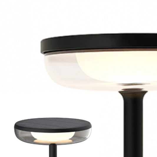 Solar tafellamp Vita - Zwart - Voordeelset van 2