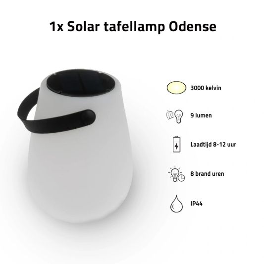 Solar tuinverlichtingsset | Compleet pakket voor uw terras | 7-delig