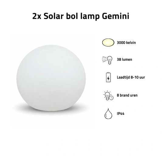 Solar tuinverlichtingsset | Compleet pakket voor uw tuin I | 7-delig