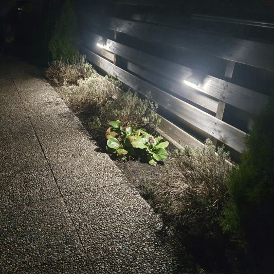 Solar Wandlamp Beam met schemer- en bewegingssensor op zonne-energie set van 2 stuks