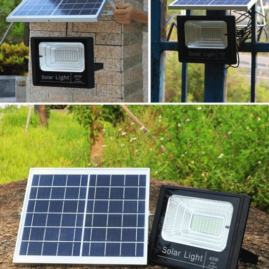 Solar wandlamp Capital II met los zonnepaneel