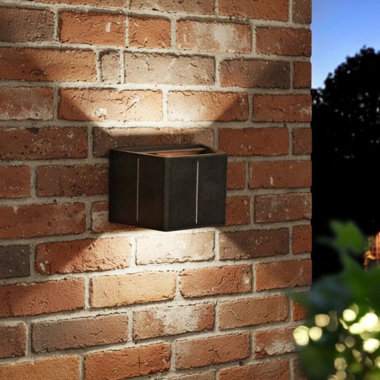 Solar wandlamp Ebbe - Voordeelset van 2 stuks