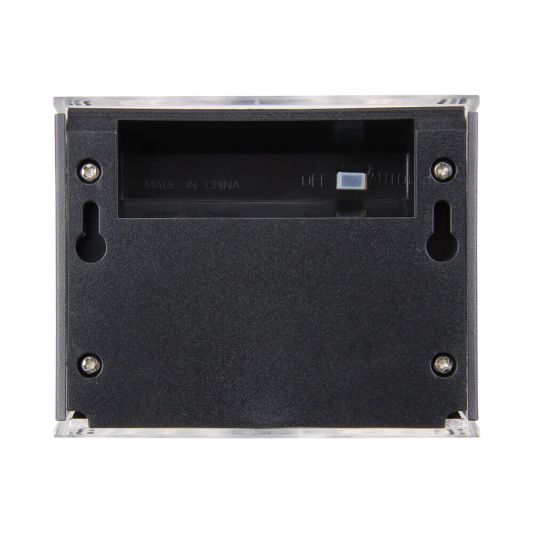 Solar wandlamp Flint RVS met bewegingsmelder op zonne energie