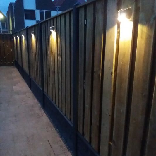 Solar wandlamp Flint RVS met bewegingsmelder op zonne energie