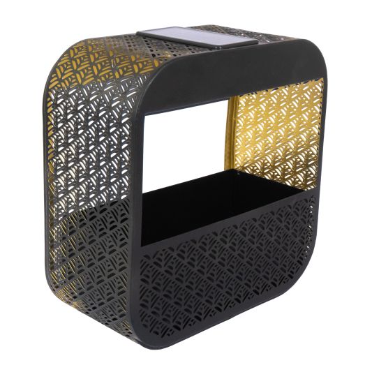 Solar wandlamp Flor - Met plantenbakje - Recht