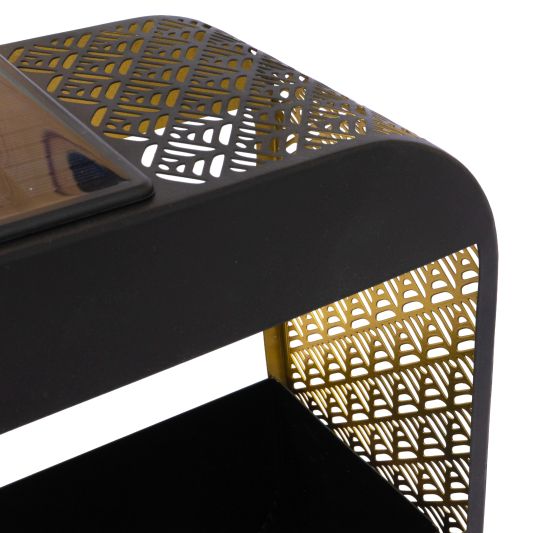 Solar wandlamp Flor - Met plantenbakje - Recht