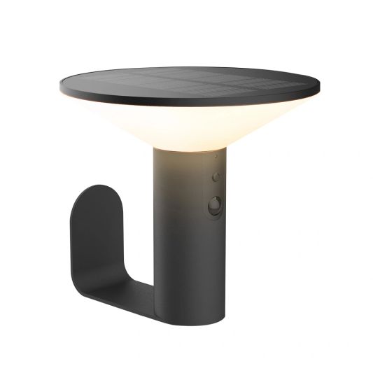 Solar wandlamp Lyon - USB-C oplaadbaar - Met bewegingssensor
