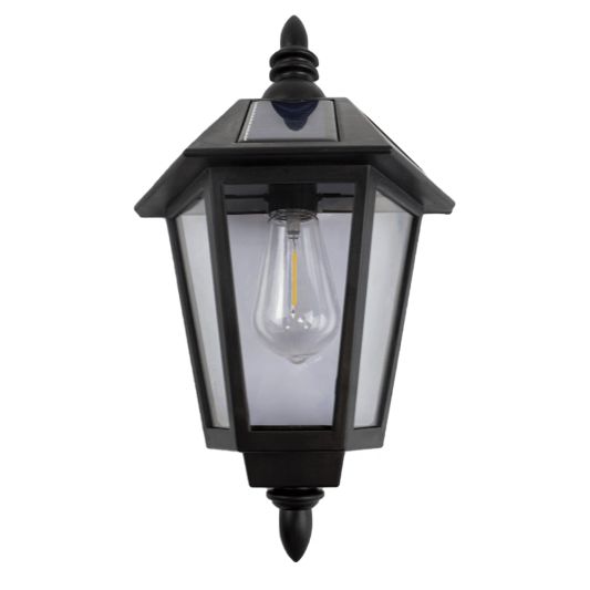 Solar wandlamp Monty klassieke buitenlamp op zonne energie