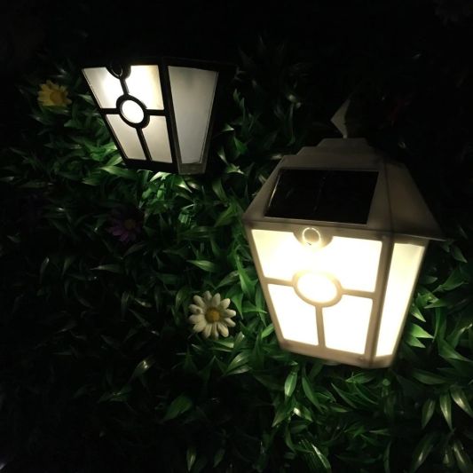 Solar wandlamp Munchen zilver 2 stuks