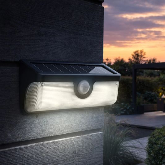 Solar wandlamp Nova - Helder wit licht