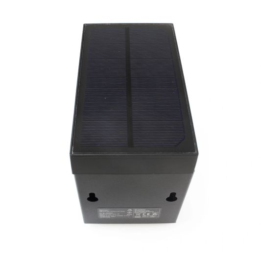 Solar wandlamp Oslo warm wit licht met bewegingssensor