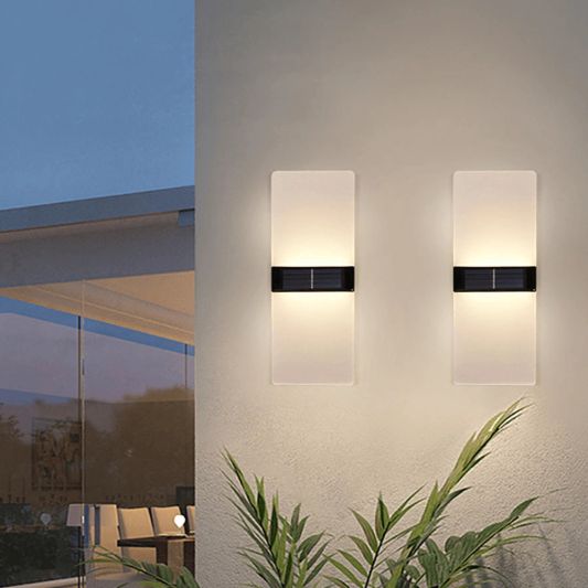 Solar wandlamp Polaris - Set van 2