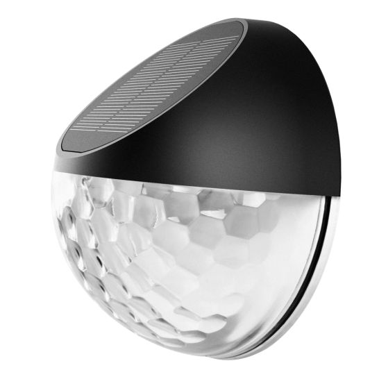 Solar wandlamp Shell op zonne-energie set van 4