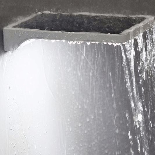 Solar wandlamp Slim met 36 leds en bewegingsmelder Zilver