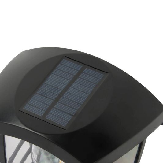 Solar wandlamp Tickle met led filament lamp