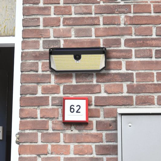 Solar wandlamp Trival met bewegingssensor