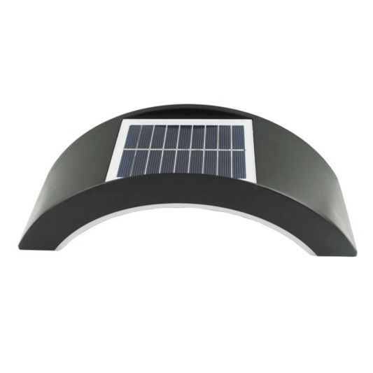 Solar wandlamp Ufo II met bewegingsmelder buitenlamp op zonne energie