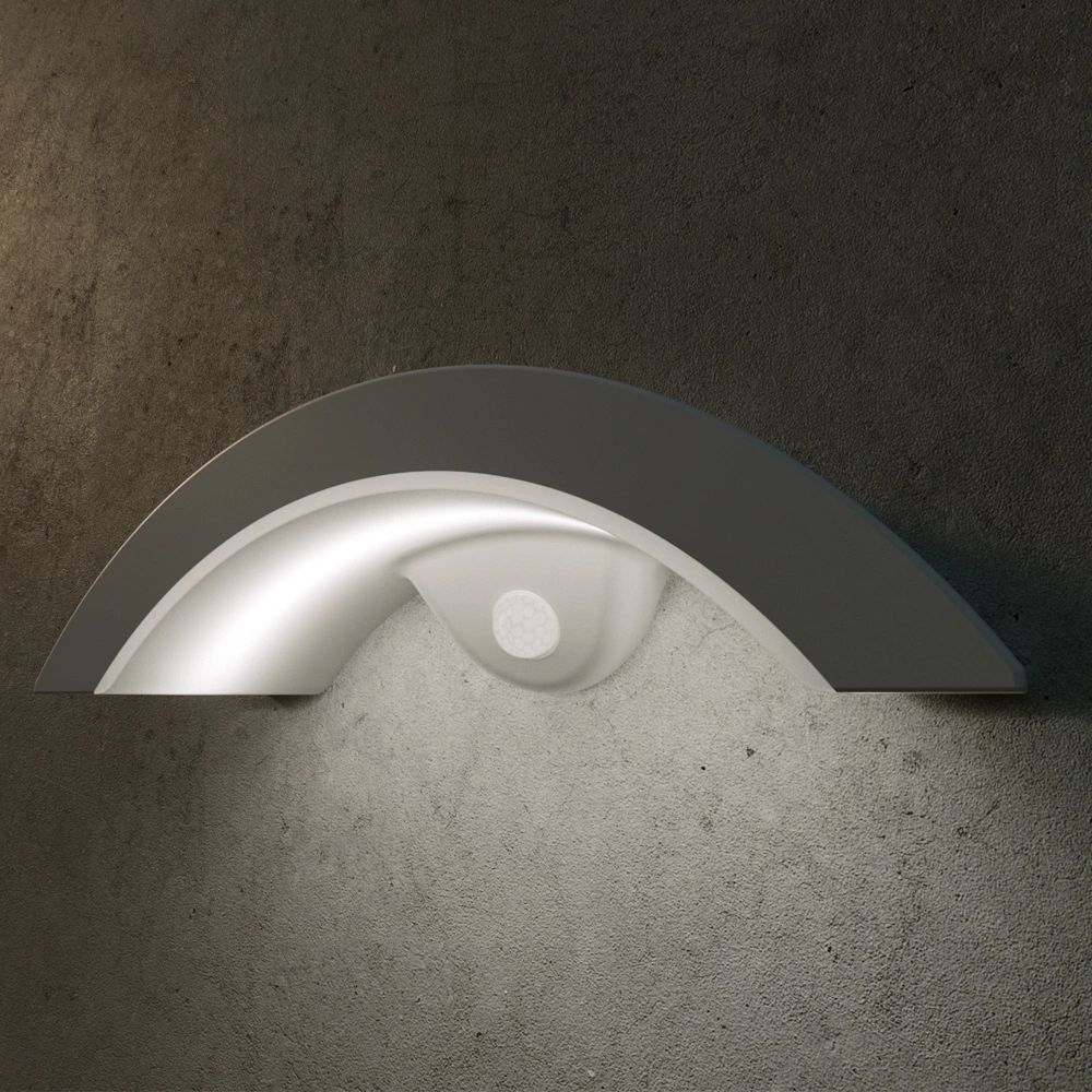 Solar wandlamp Ufo II op zonne-energie met bewegingsmelder
