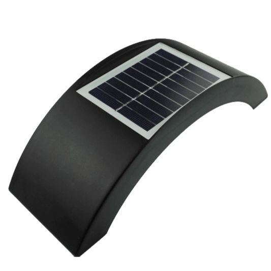 Solar wandlamp Ufo II met bewegingsmelder buitenlamp op zonne energie