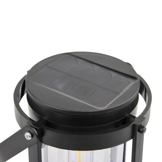 Solar wandlamp Venice met led filament lamp