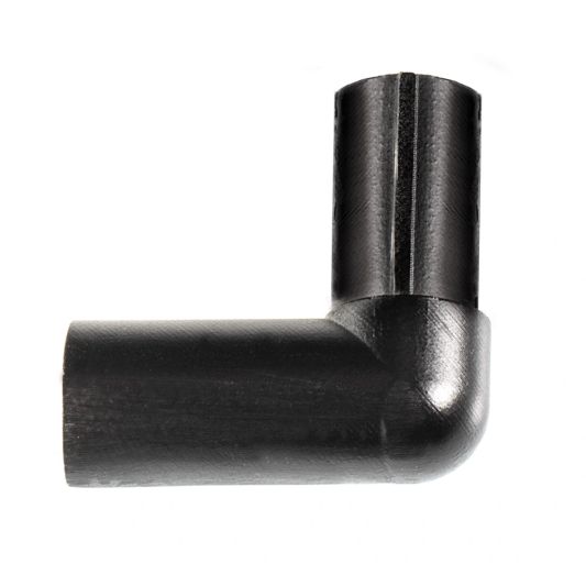 Solarlamp Fakkel Small voordeelset 4 stuks zwart met vlameffect