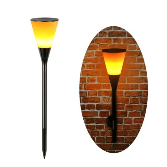 Solarlamp Flame met vlameffect en schemersensor